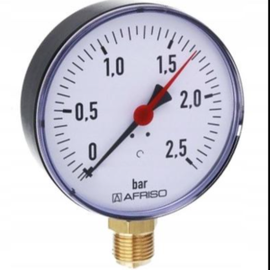 MANOMETRO 0-2.5 BAR 1/4RAD RF63
