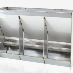 COMEDERO S/H WEAN/FINISH DE ACERO INOX