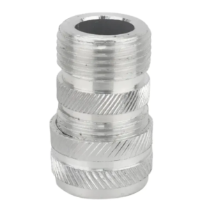 CONECTOR GLANDULA 1 MACHO ALUMINIO