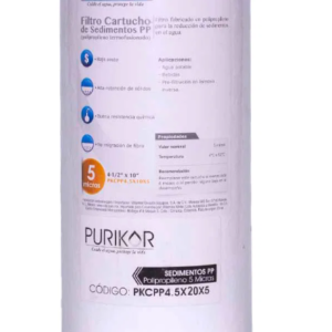 FILTRO CAR DE POLIPROPI TERMOFUSIONADO