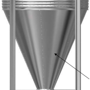 HOOPER CONO PARA FEED MASTER